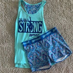 tank shorts set